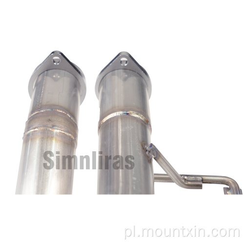 BMW M3 3.2L Pełna wydajność układ wydechowy Oś